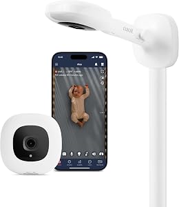 Nanit Pro Smart Baby Monitor - Camera & Wall Mount - 1080p Wi-Fi Video, 2-Way Audio, Sound/Motion/Cry Notifications, Night Vision
