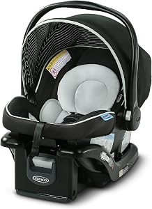Graco SnugRide Lite LX Infant Car Seat, Lightweight Rear-Facing Seat for Babies 4–30 lb, 