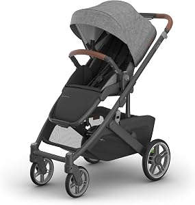 UPPAbaby Cruz V3 Stroller - from Birth + Car Seat Compatible - Full-Size, Reversible Seat 