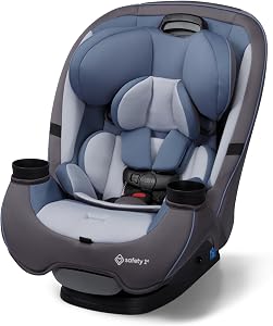 Safety 1st Grow and Go All-in-One Convertible Car Seat, Rear Facing, 5-40 lbs, Forward Fac