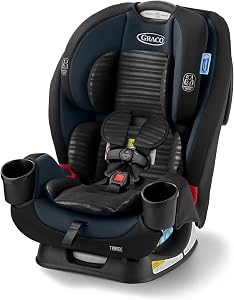 Graco TriRide 3-in-1 Reclining Car Seat, Clybourne - Rear & Forward Facing Car Seat, 