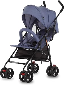 Dream On Me Vista Moonwalk Baby Stroller, Lightweight Travel Umbrella Stroller with Compac