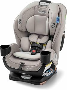 Graco Extend2Fit 3-in-1 Convertible Car Seat, 3 Modes – Rear Facing, Forward Facing Baby C